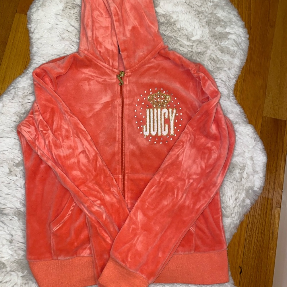 Orange Juicy Couture Zip up